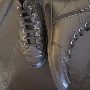 EUC sz 9 Comfort View wedge black